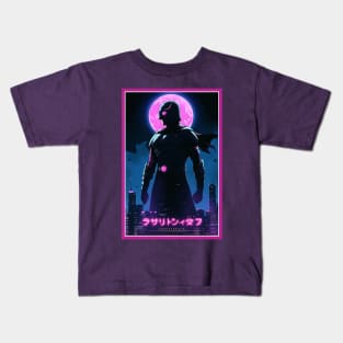 Retro Anime Comic Hero | Anime Origin | Vintage Anime Art Kids T-Shirt